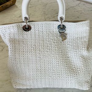 🎈↙️DIOR Woven Shopping Tote